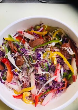 Hình của món Salad keto.