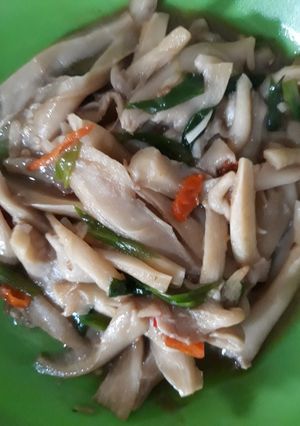 Foto resep Tumis jamur tiram simpel