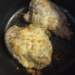 A picture of Foodi Herb Parmesan Chicken Breast.