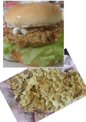 A picture of Zinger Burger.