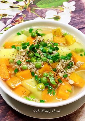 Hình của món Canh Cà Rốt Khoai Tây Thịt Bằm.