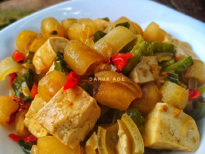 Cara Gampang Membikin Resep Tumis Kikil Pare Tahu ala Warteg yang  Bikin Ketagihan Anti Ribet, Sempurna