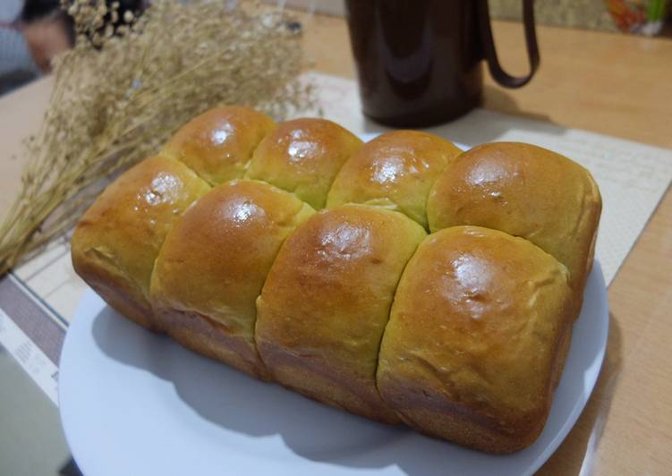 Cara termudah untuk Campuran EnakKiller Toast Hokkaido Milk Pandan