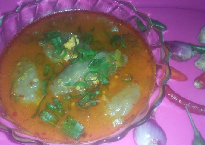 Baso jewol kuah pedas asem😋😋