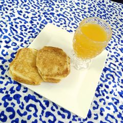 A picture of Pizza Bhel Sandwich.