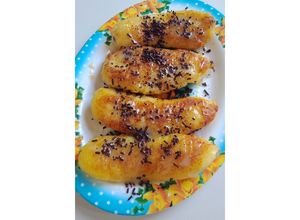Foto resep Pisang bakar penyet simple (Solusi olahan pisang terlalu matang)