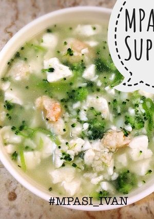 Foto resep MPASI 8M+ --- Menu 4🌟 "Sup Udang"