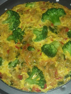 Una foto de Frittata de verduras