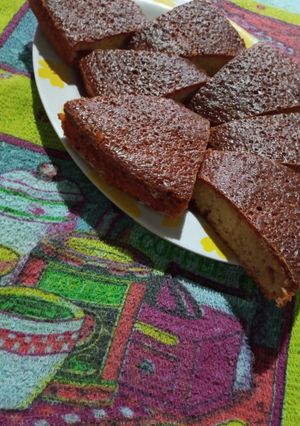 Una foto de Budín de banana