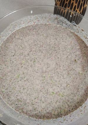 عکسی از دستور آب دوغ خیار به سبک یزدی