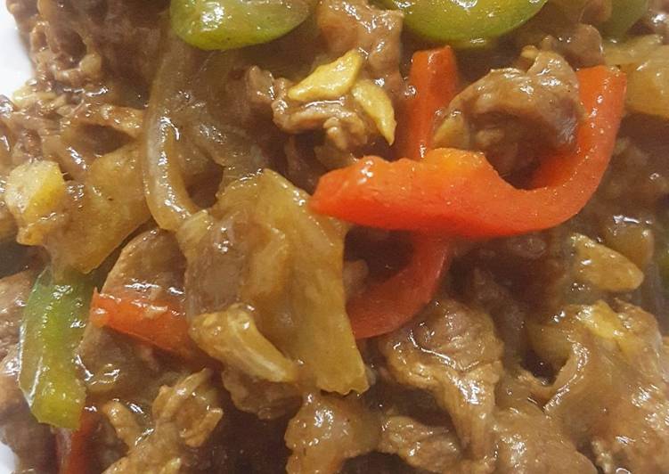 Resep Beef teriyaki paprika mudah lezat Anti Gagal