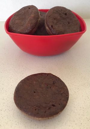 Una foto de Muffins chocolate fit y versión Keto