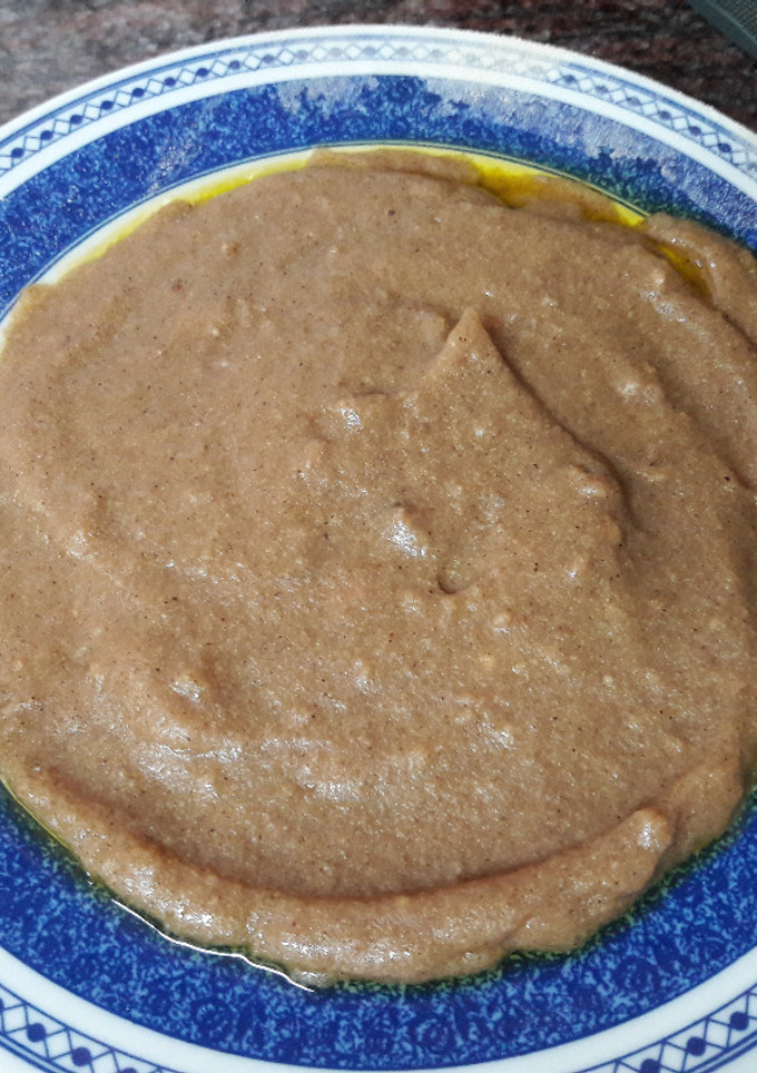 Una foto de 🇪🇸"Gofio escaldado español" sin gluten y vegano