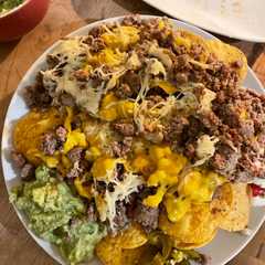 Una foto de Nachos caseros