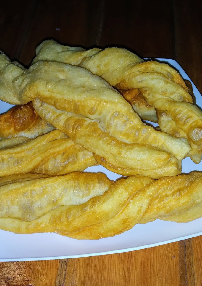 Una foto de Torta frita con levadura