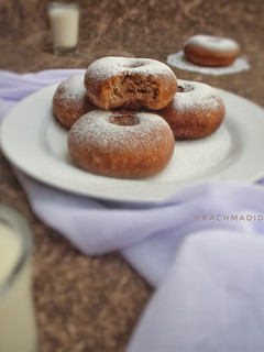 Foto resep Donat Moka Empuk Eggless