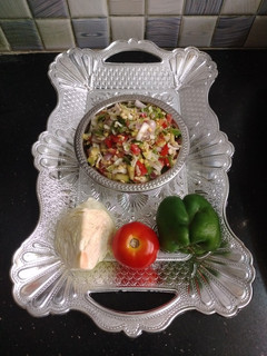 *கலர்ஃபுல், மூங்தால் வெஜ் சாலட்*(moongdal salad recipe in tamil) செய்முறை முக்கிய புகைப்படம்