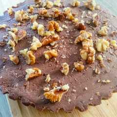 A picture of Nutella Cream Cheese Pie (No bake).