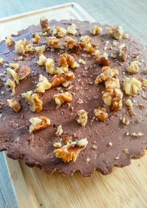 Foto resep Nutella Cream Cheese Pie (No bake)