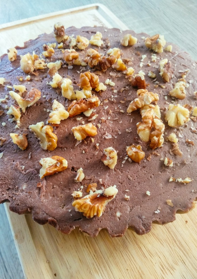Foto resep Nutella Cream Cheese Pie (No bake)