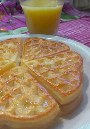 Una foto de Waffles