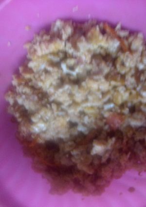 A picture of Simple spicy turmeric scrambled egg.