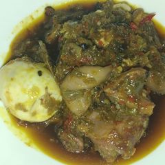 A picture of Ayamase sauce.