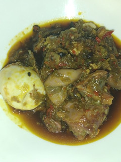A picture of Ayamase sauce.