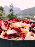 💚 Salad Ý Với Diếp Xoăn Tím & Trứng Gà (Vegetarian)