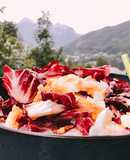 💚 Salad Ý Với Diếp Xoăn Tím & Trứng Gà (Vegetarian)