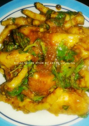 Foto resep Rica rica ceker enak