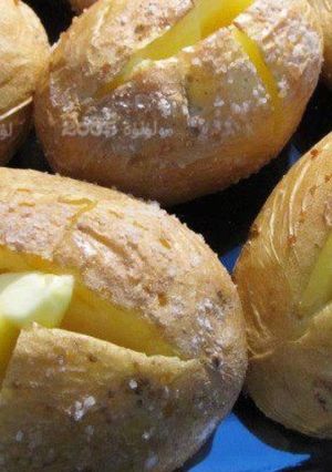 صورة لوصفة بطاطس بالجبن المشويه