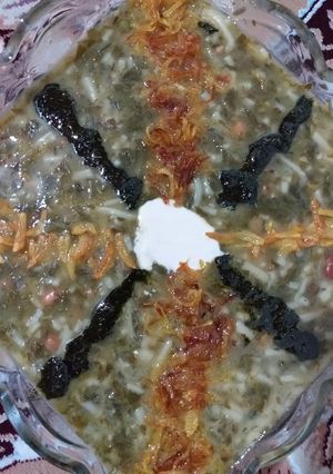 عکسی از دستور آش رشته