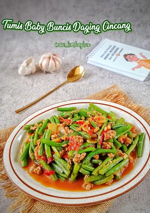 Foto resep Tumis Baby Buncis Daging Cincang