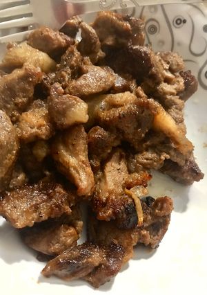 صورة لوصفة شاورما لحم (گص لحم)