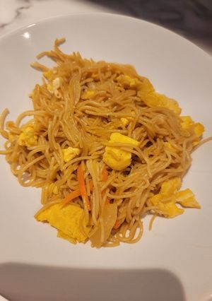 Szójaszószos tészta recept fotója