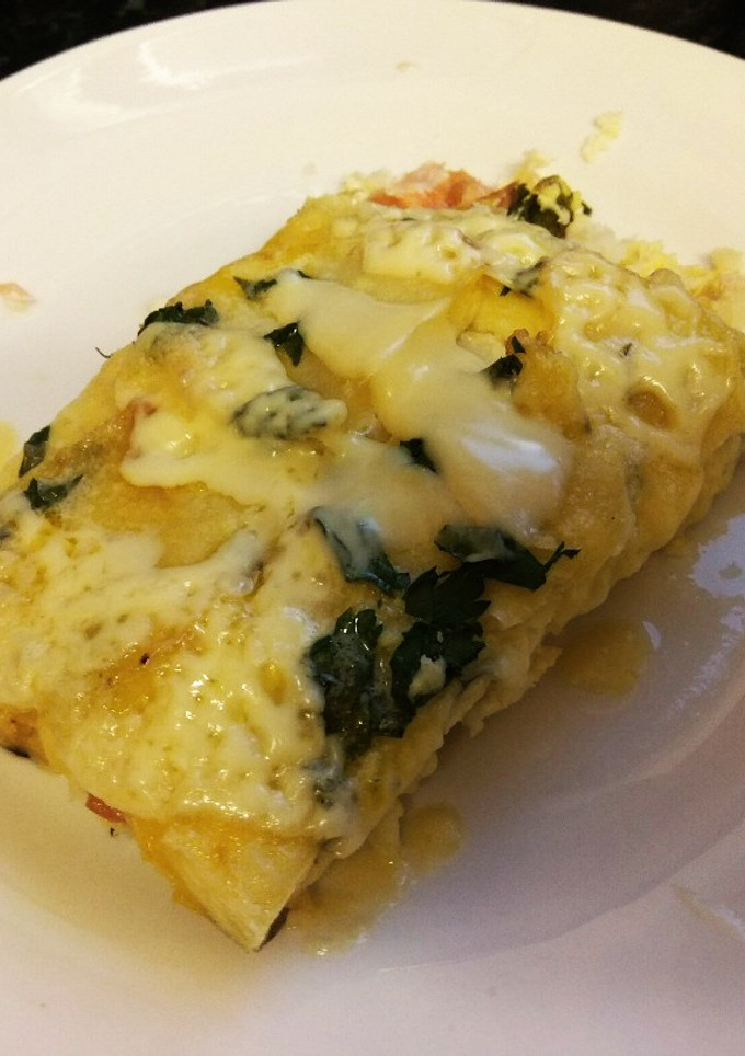 Una foto de Pastel de patata y salmón