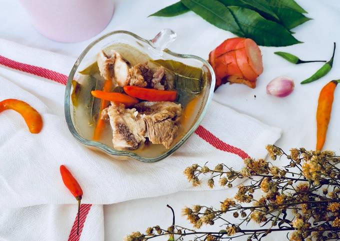 Anti Ribet, Buat Asem asem daun kedondong Ekonomis