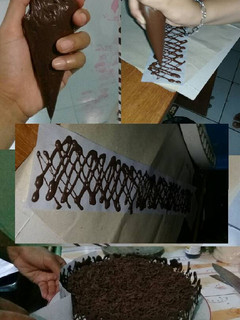Foto resep Cara membuat pagar coklat ekonomis
