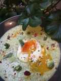 Œuf 🥚mollet sur velouté de brocoli 🥦