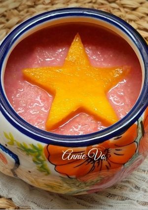 Hình của món Sinh tố ổi hồng.