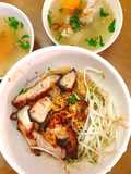Dry Hu Tieu with Char Siu Pork