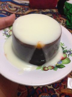 Foto resep Puding cokelat vla vanilla
