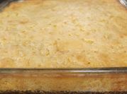 A picture of corn bread casserole