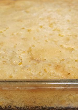 A picture of Jiffy Cornbread Casserole.