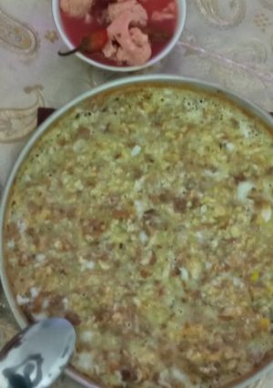 عکسی از دستور 🌹تن ماهی 🎏 و تخم مرغ 🌹