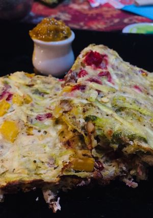 عکسی از دستور کوکوی کدو
