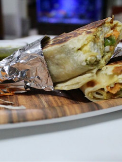 A picture of Paneer Shawarma.