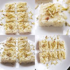 A picture of Kalakand/Milk Cake.