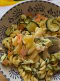 Receita Saudável - Massa com Curgete e Peixe